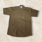 Khaki shirt. half sleeve