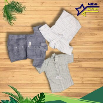 Kid’s Shirt_ 3..Pieces __Size- 30.. Age_07 to 09