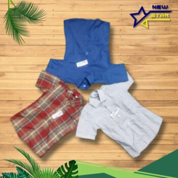 Kid’s Shirt_ 3..Pieces __Size- 30.. Age_07 to 09